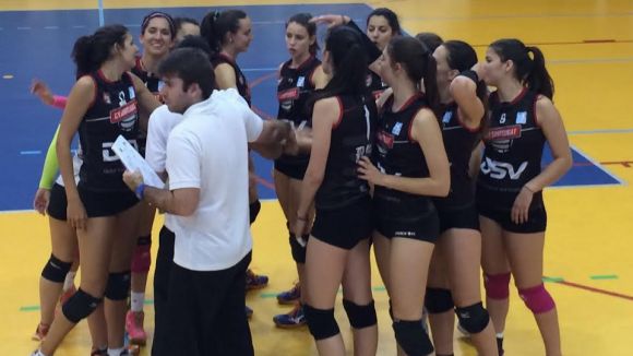 El Volei Sant Cugat perd al tie break contra el CVB Barça i haurà de lluitar pel cinquè lloc