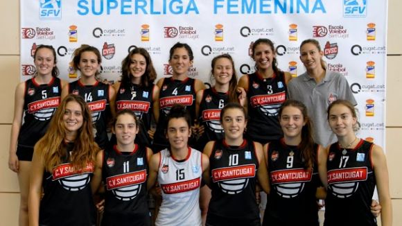 El juvenil del Volei Sant Cugat afronta l'Estatal amb opcions al títol