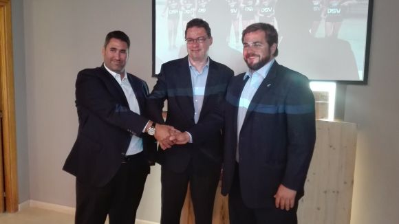 L'empresa DSV es converteix en el nou patrocinador del Volei Sant Cugat