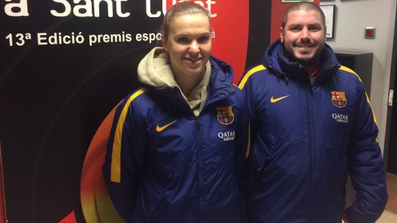 Sanchís (Volei Barça): 'No tinc cap dubte que el Volei Sant Cugat assolirà la permanència'