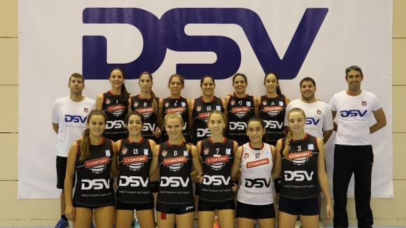 El Volei Sant Cugat renova el patrocini amb DSV per una temporada