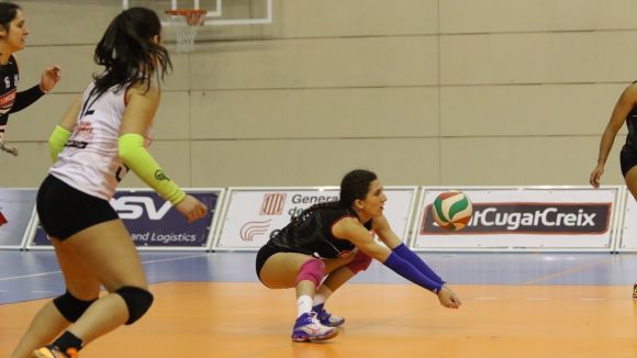 El DSV-Club Voleibol Sant Cugat tanca la primera volta a Superlliga fora del descens