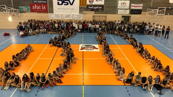 El Volei Sant Cugat compleix 30 anys amb un càlid homenatge als expesidents de l'entitat