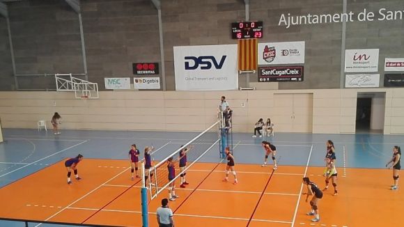 El Volei Sant Cugat afronta un quadrangular de prestigi dissabte i diumenge de la setmana que ve