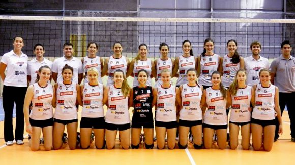 El Volei Sant Cugat comença la fase d'ascens a la pista del VP Madrid