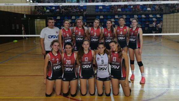 El DSV Volei Sant Cugat guanya dues de les tres categories del Torneig Internacional