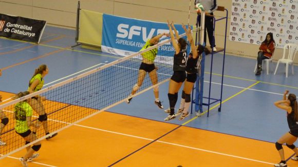 El Volei Sant Cugat planta cara davant el Gran Cànaria però cau derrotat