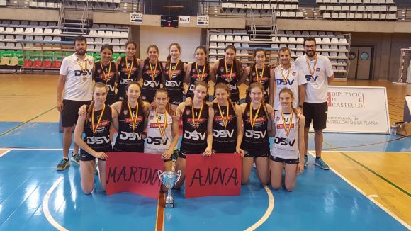 El cadet del DSV- Club Voleibol Sant Cugat, subcampió d'Espanya