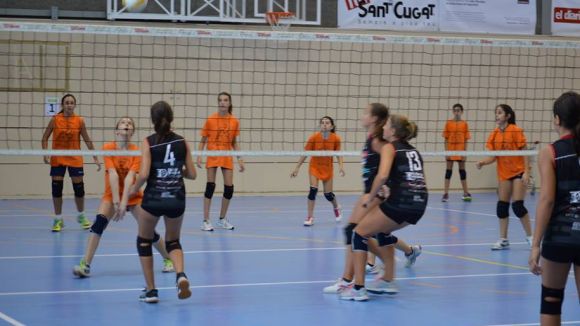 Sis equips del Volei Sant Cugat continuen de torneig aquestes festes