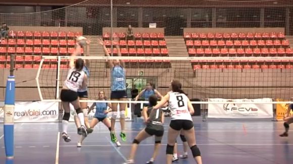 Derrota en el tie break del Volei Sant Cugat a la pista del Vall d'Hebron