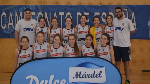 L'infantil del Club Voleibol Sant Cugat aconsegueix la cinquena plaça a l'Estatal