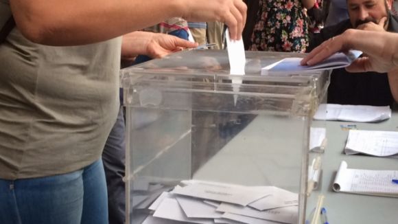 Arrenca sense incidències la jornada electoral a Sant Cugat