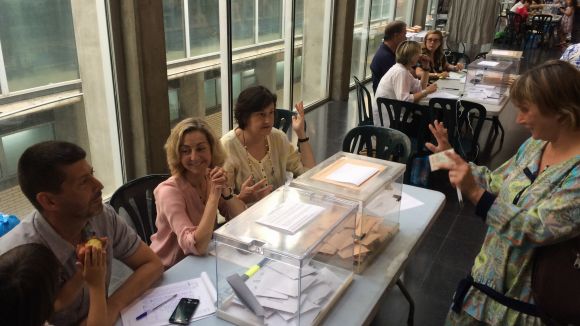 La participació fins a les dues és del 32% a Sant Cugat, inferior a fa sis mesos