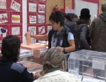 Sant Cugat supera la mitjana de participació catalana amb un 74% de votants