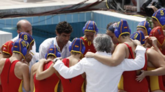 Primera victòria al sac de la selecció femenina de waterpolo a la Copa del Món