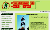 Els Castellers de Sant Cugat estrenen pàgina web