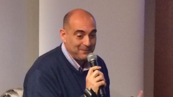 Xavier Bosch presenta a Sant Cugat la novel·la 'Nosaltres dos' amb el record de Francesc Garriga