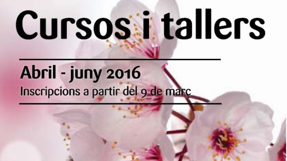 Aquest dimecres s'obren les inscripcions dels tallers i els cursos de la XCCP