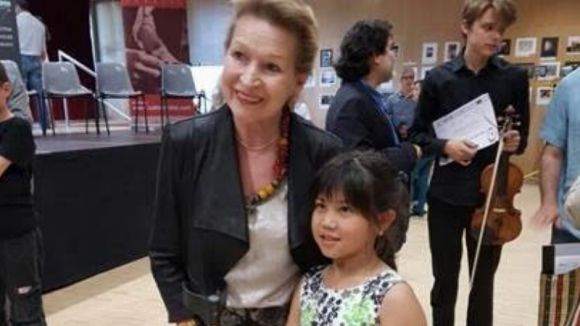 La santcugatenca Yujin Pons Jeon, segon premi del 1r concurs de violí de Barcelona