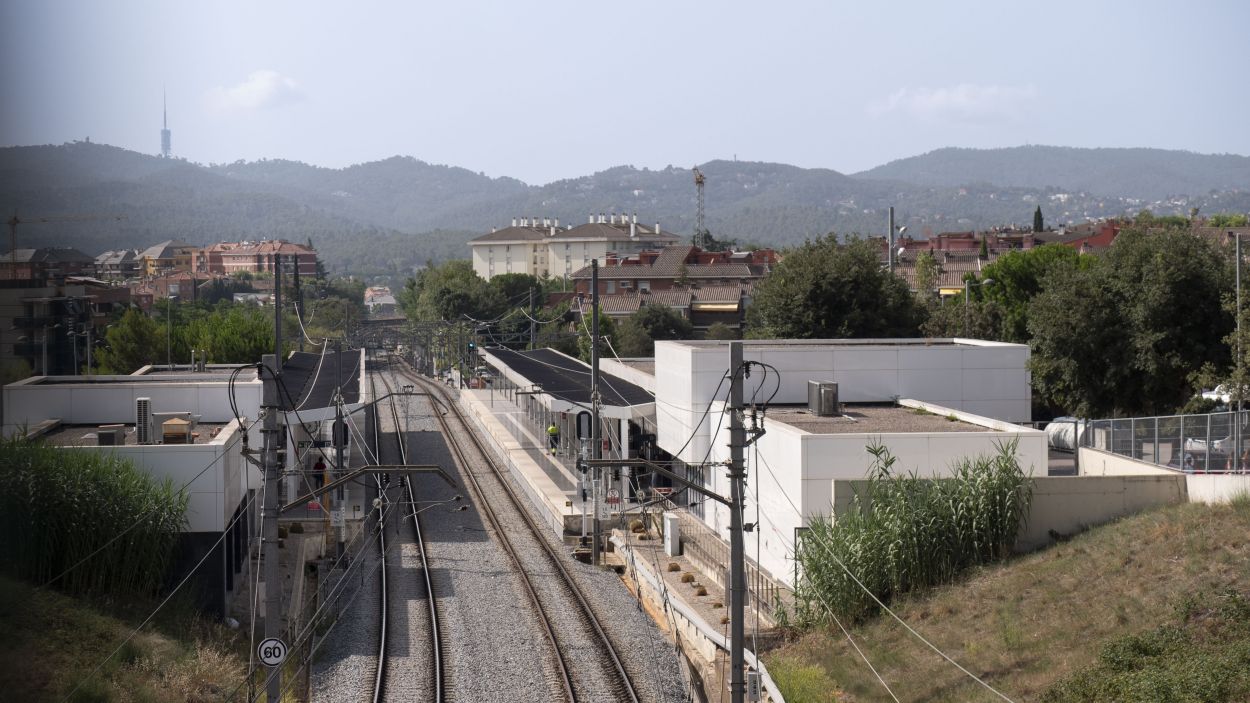 FGC adjudica els treballs per reforçar la catenària a Sant Cugat davant les temperatures extremes