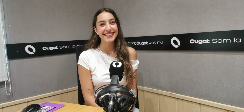 Soroa, a l'estudi de Ràdio Sant Cugat
