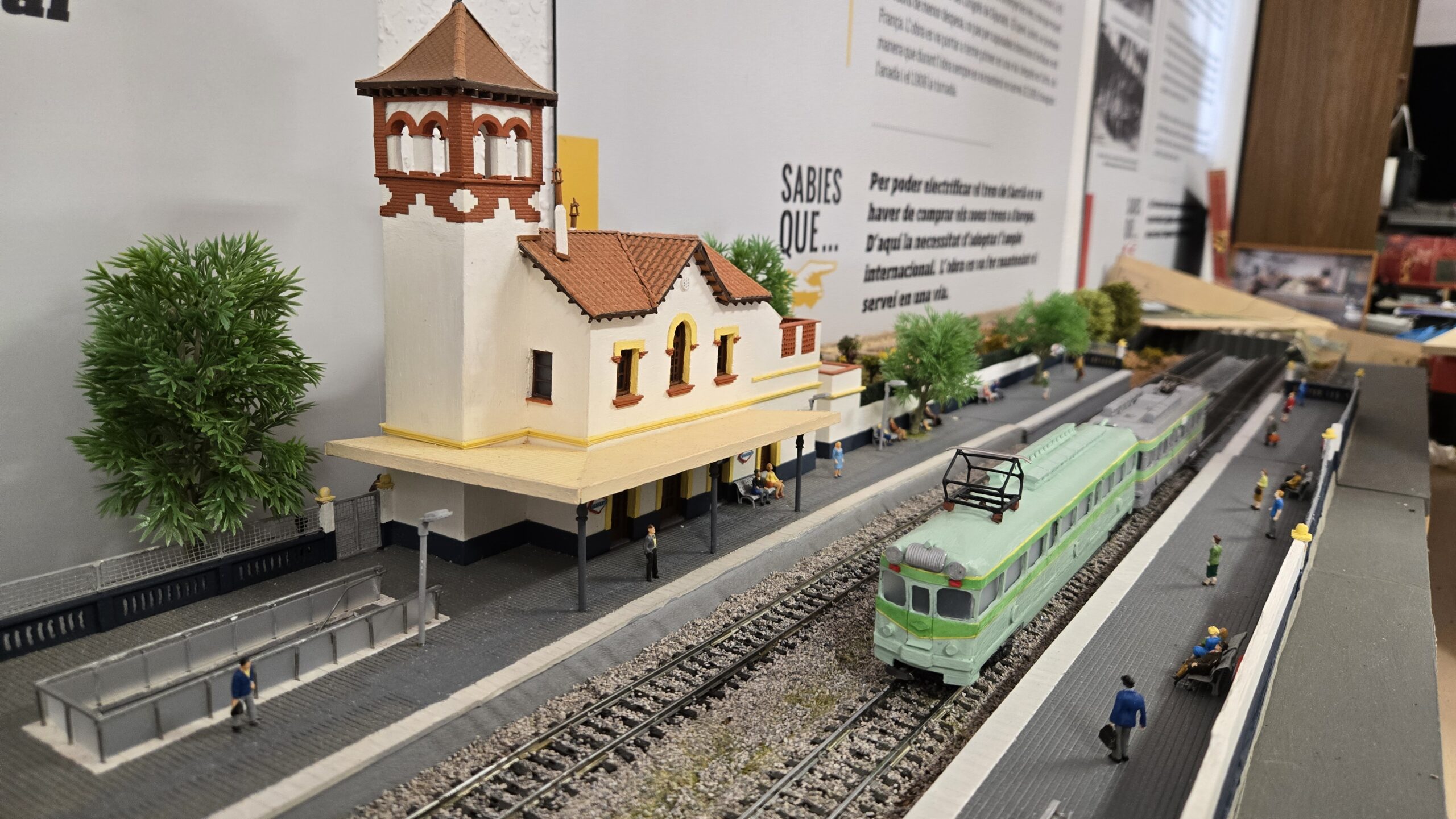 Sant Cugat, punt de trobada dels amants del ferrocarril