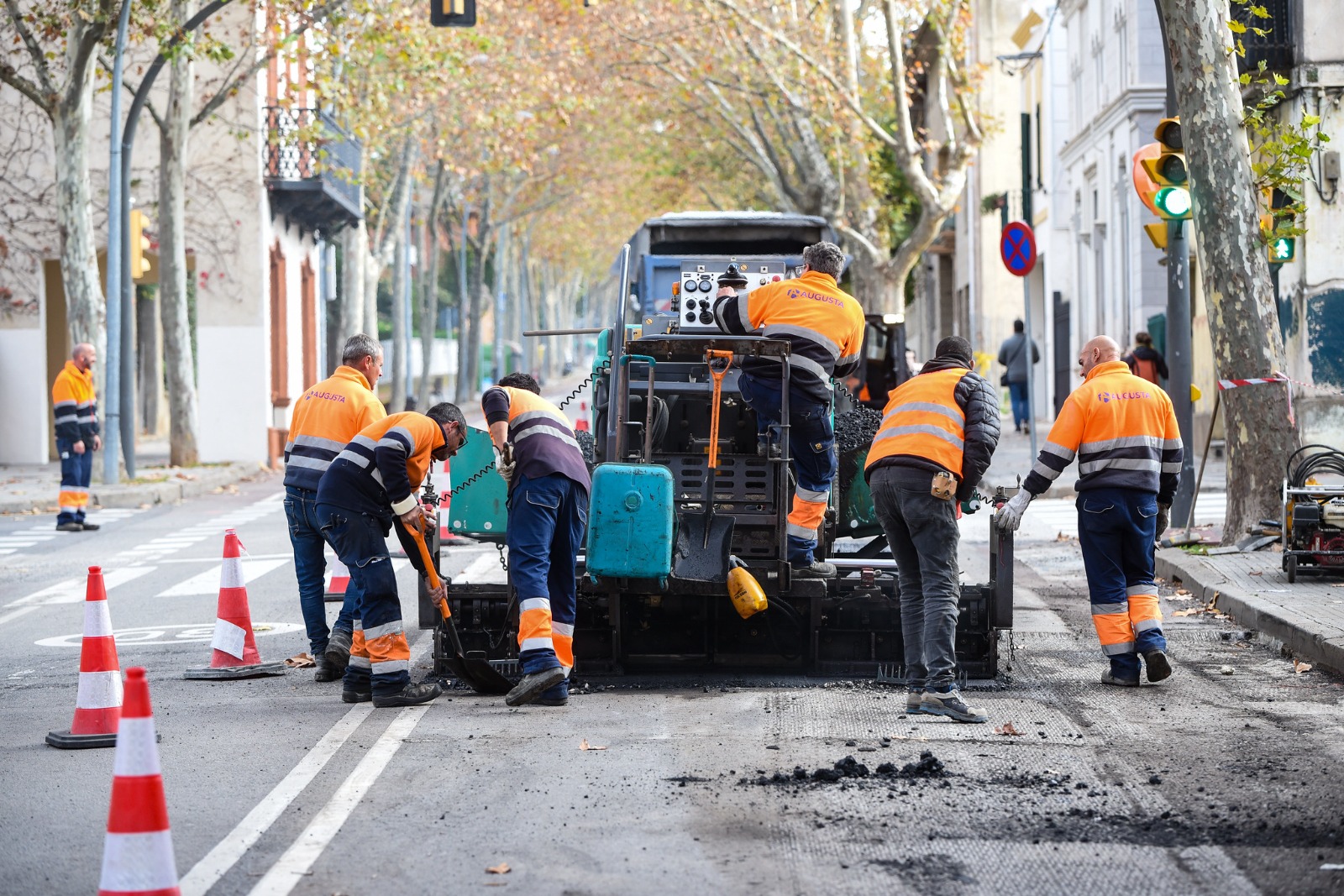 Comença el reasfaltat de 36 carrers de Sant Cugat