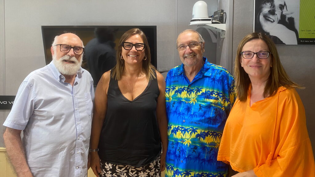 Alt: La directora del Teatre-Auditori Emma Vilarasau Sant Cugat repassa la seva trajectòria al 'Molta Comèdia'