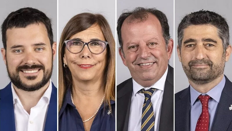 Els quatre tinents d'alcaldia substituiran Vallès aquest agost com a alcaldes accidentals