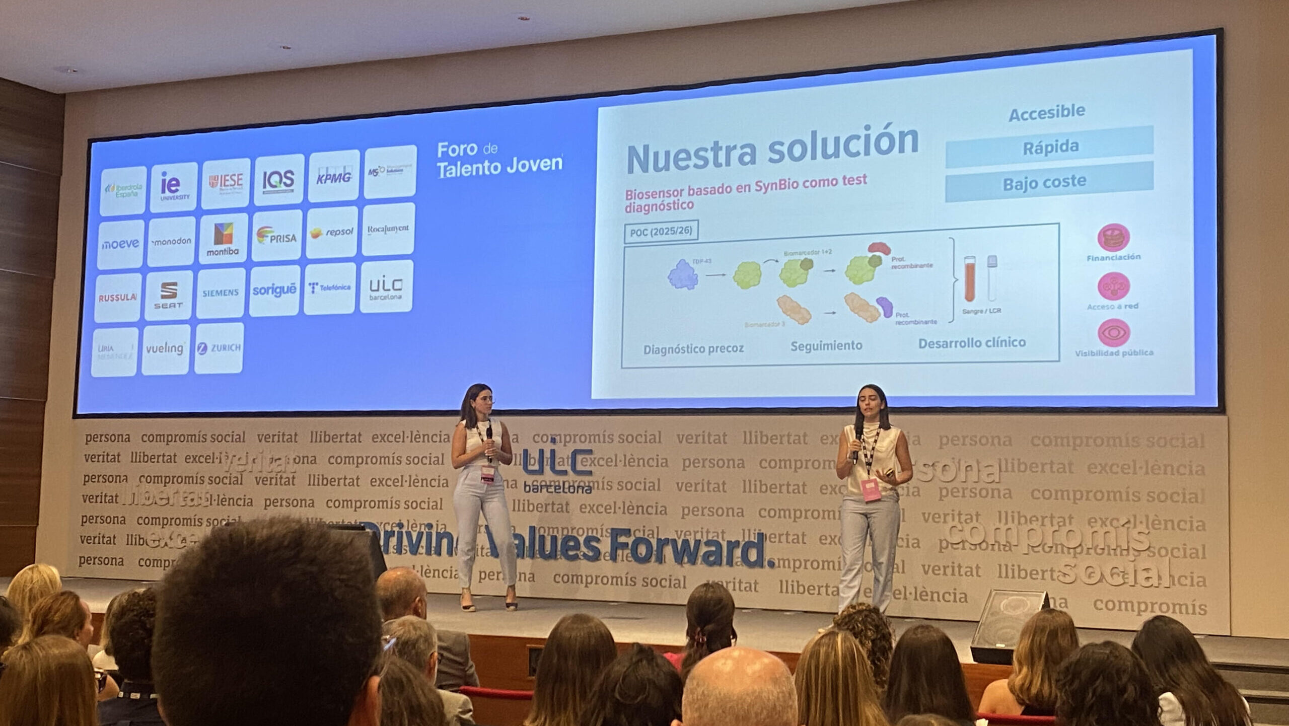 Dues estudiants del campus de la UIC de Sant Cugat, finalistes al Fòrum de Talent Jove