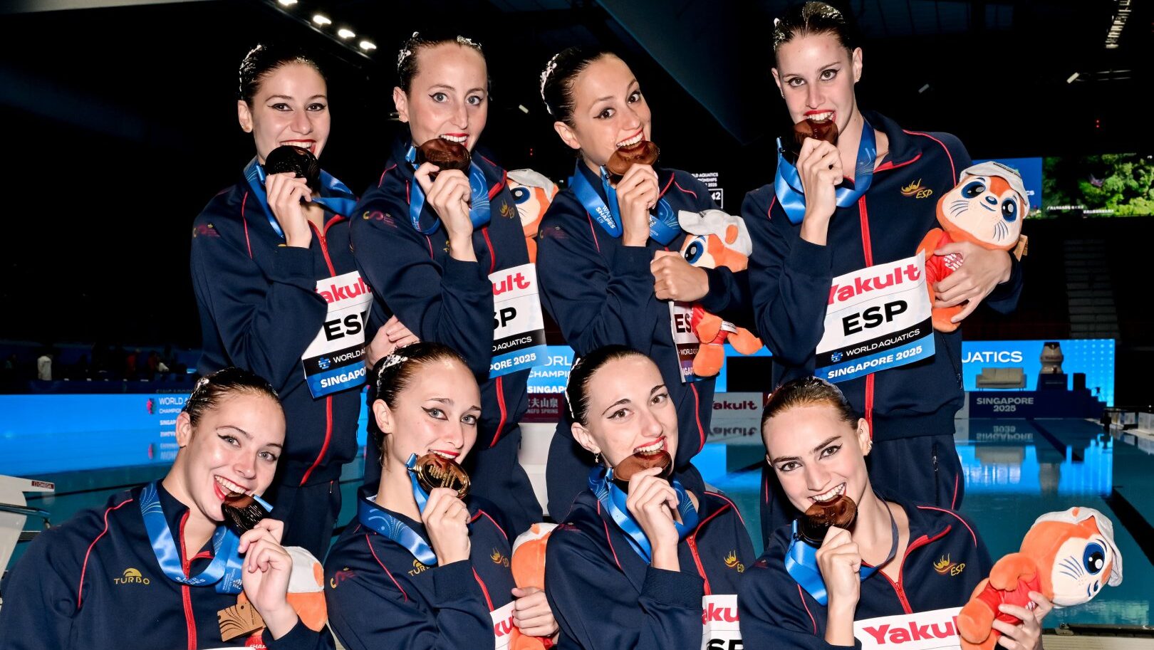 Paula Ramírez es penja tres bronzes al Mundial de Natació de Singapur 2025
