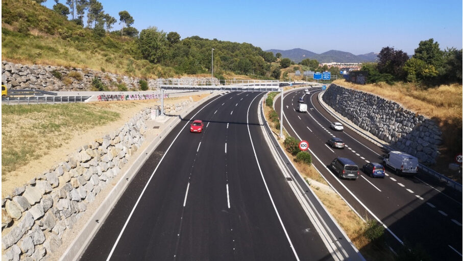 Finalitzen les obres d'ampliació de la C-16