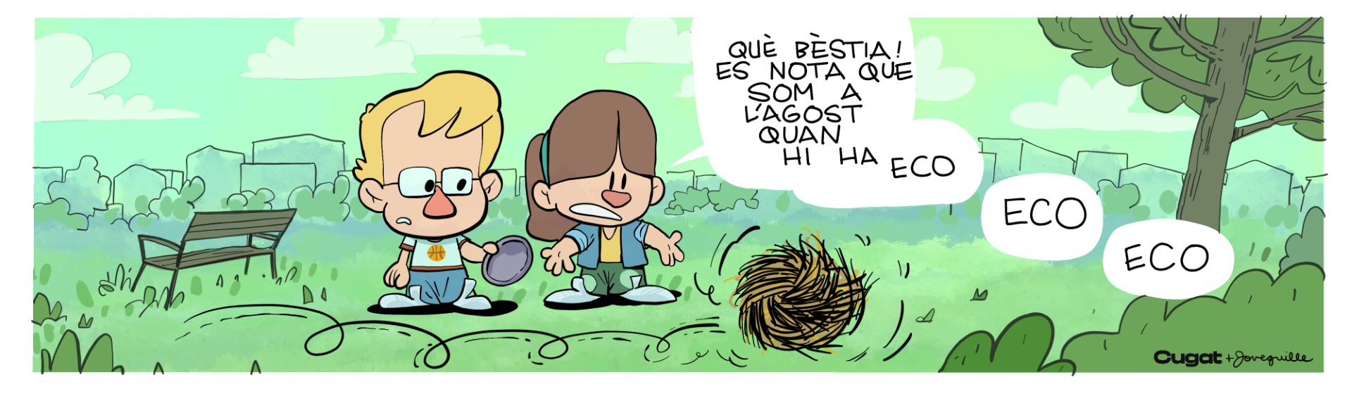 Tireta comica - Agost a Sant Cugat
