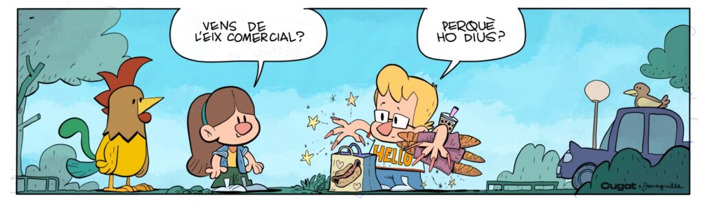 Alt: Sant Cugat envaït per franquicies, nailbars i smash burgers