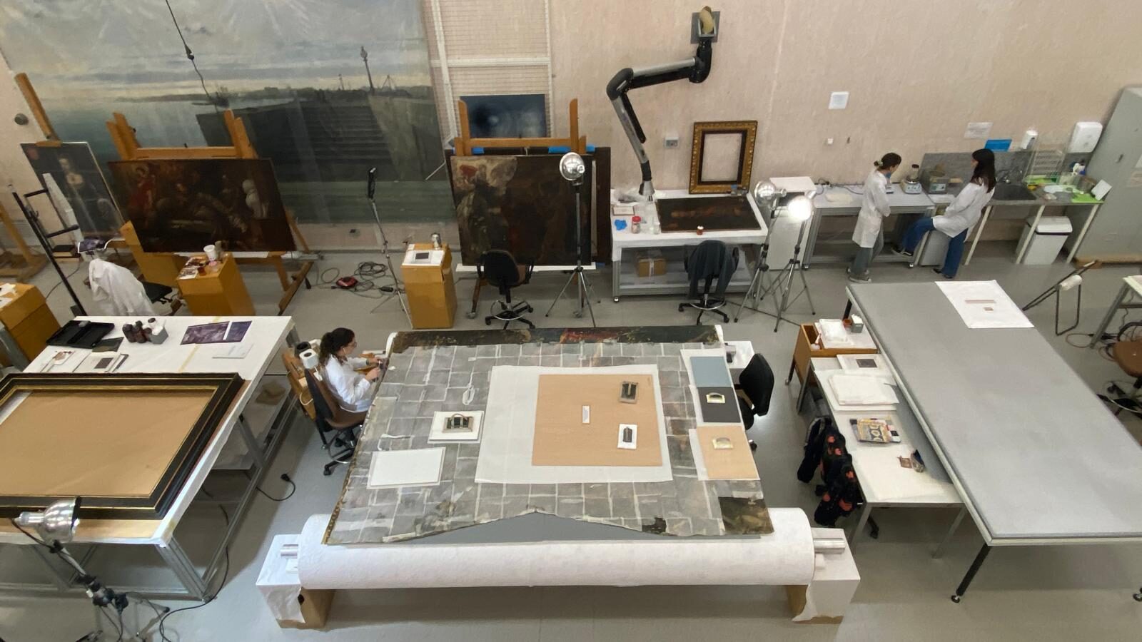 El Centre de Restauració: tècniques que canvien, patrimoni que perdura