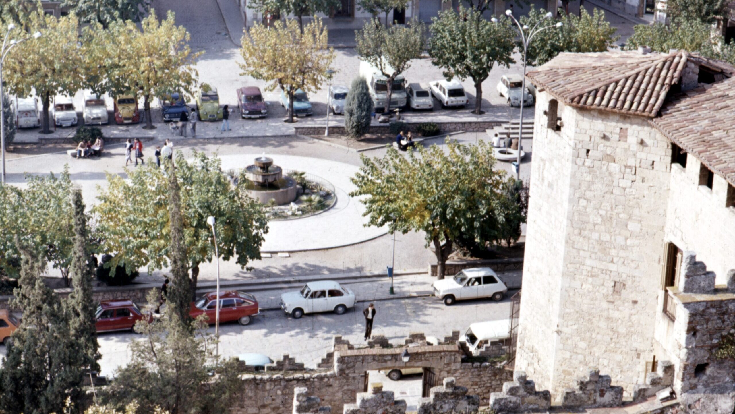 Com era la plaça d’Octavià dels anys 50 i 60?