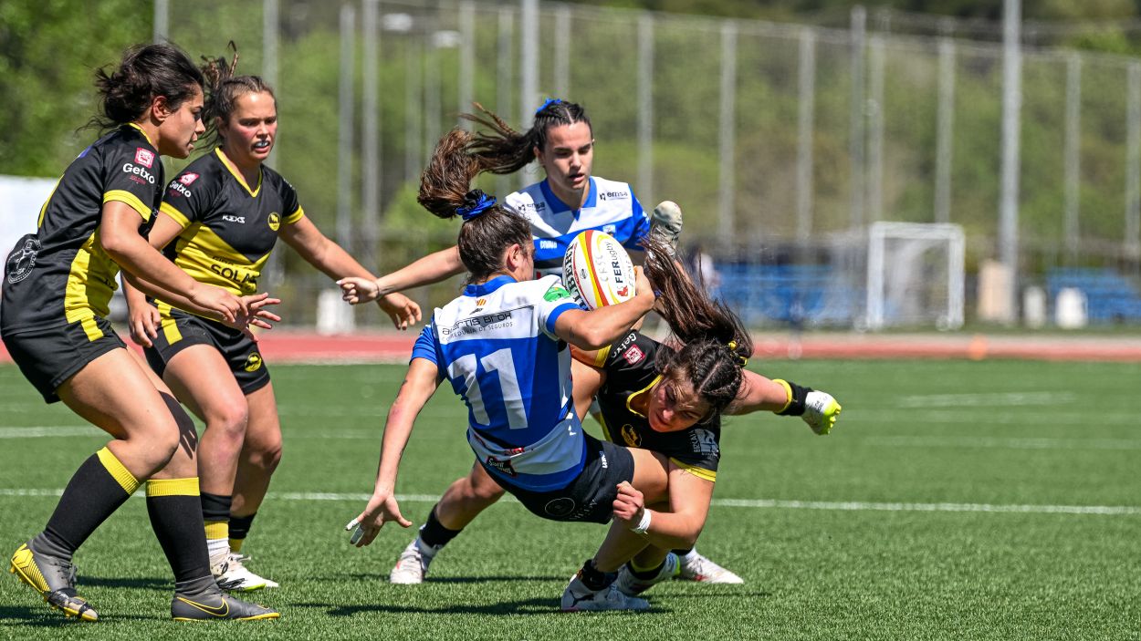 Primer títol en joc per al Rugby Sant Cugat femení