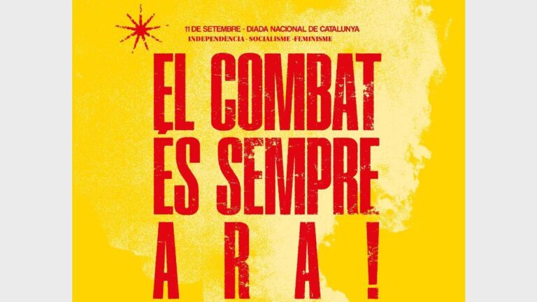 Diada Nacional: Acte polític: 'El combat és sempre ara!' - Imatge destacada