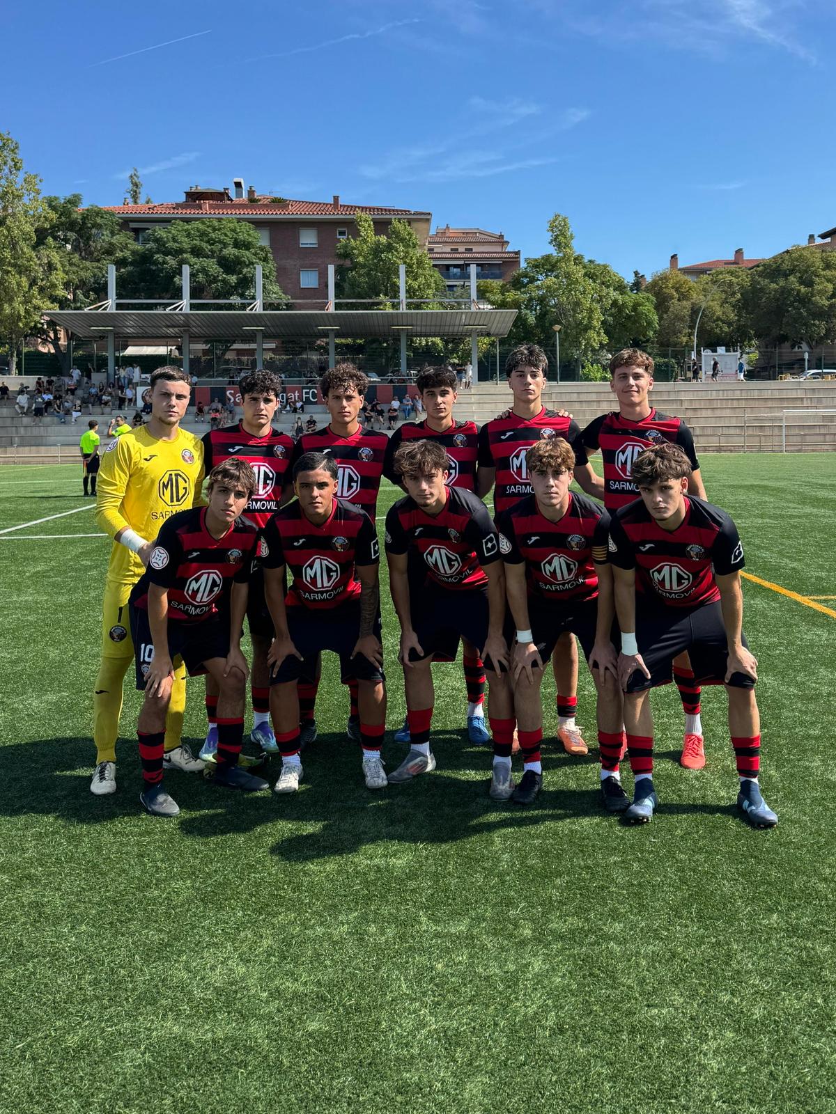 Debut històric del juvenil del SantCu a Divisió d'Honor