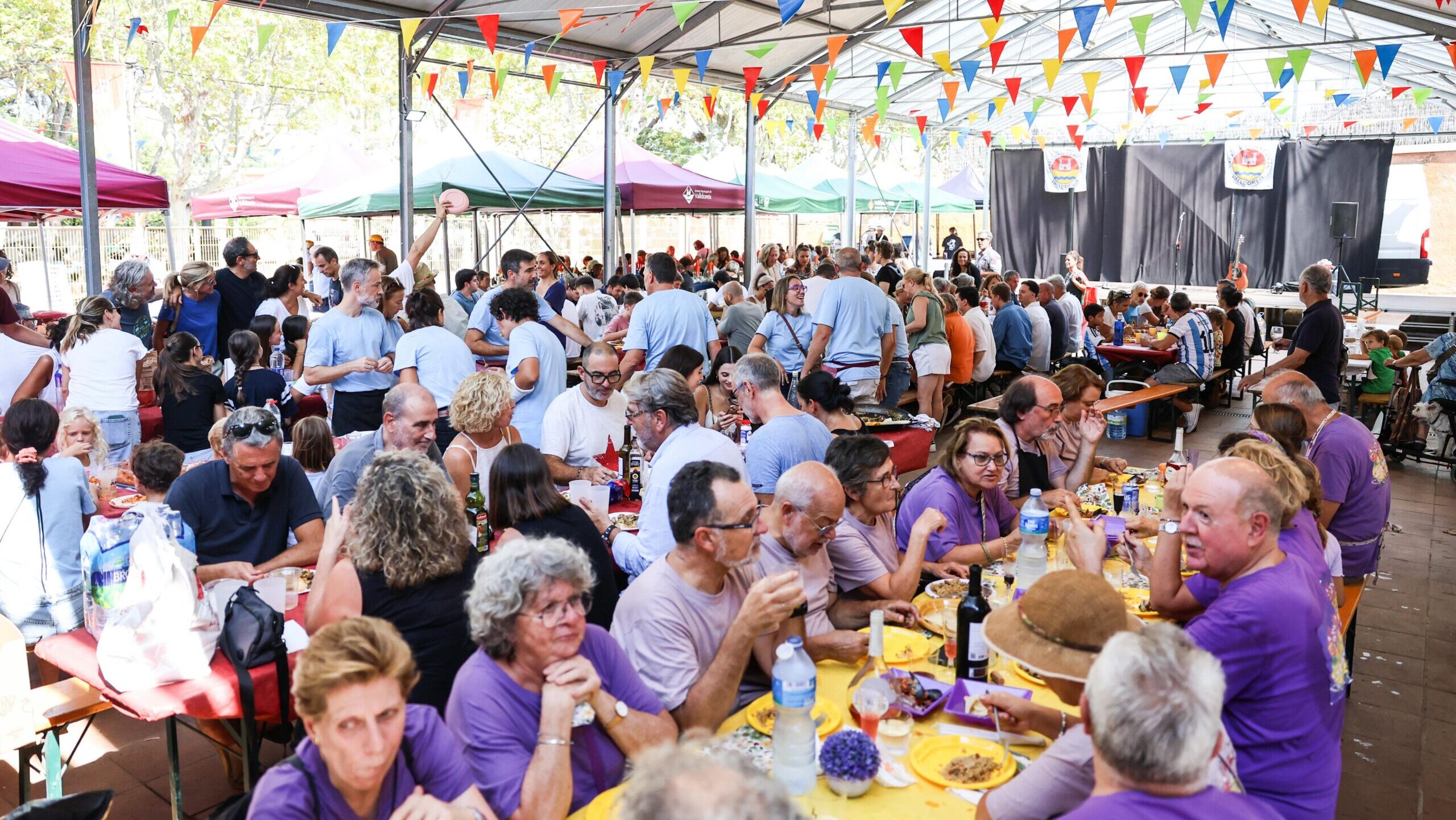 Valldoreix viu un cap de setmana de Festa Major participada, malgrat la pluja
