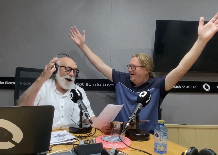 Gerald Fannon, programador del TA Emma Vilarasau, visita el Molta Comèdia