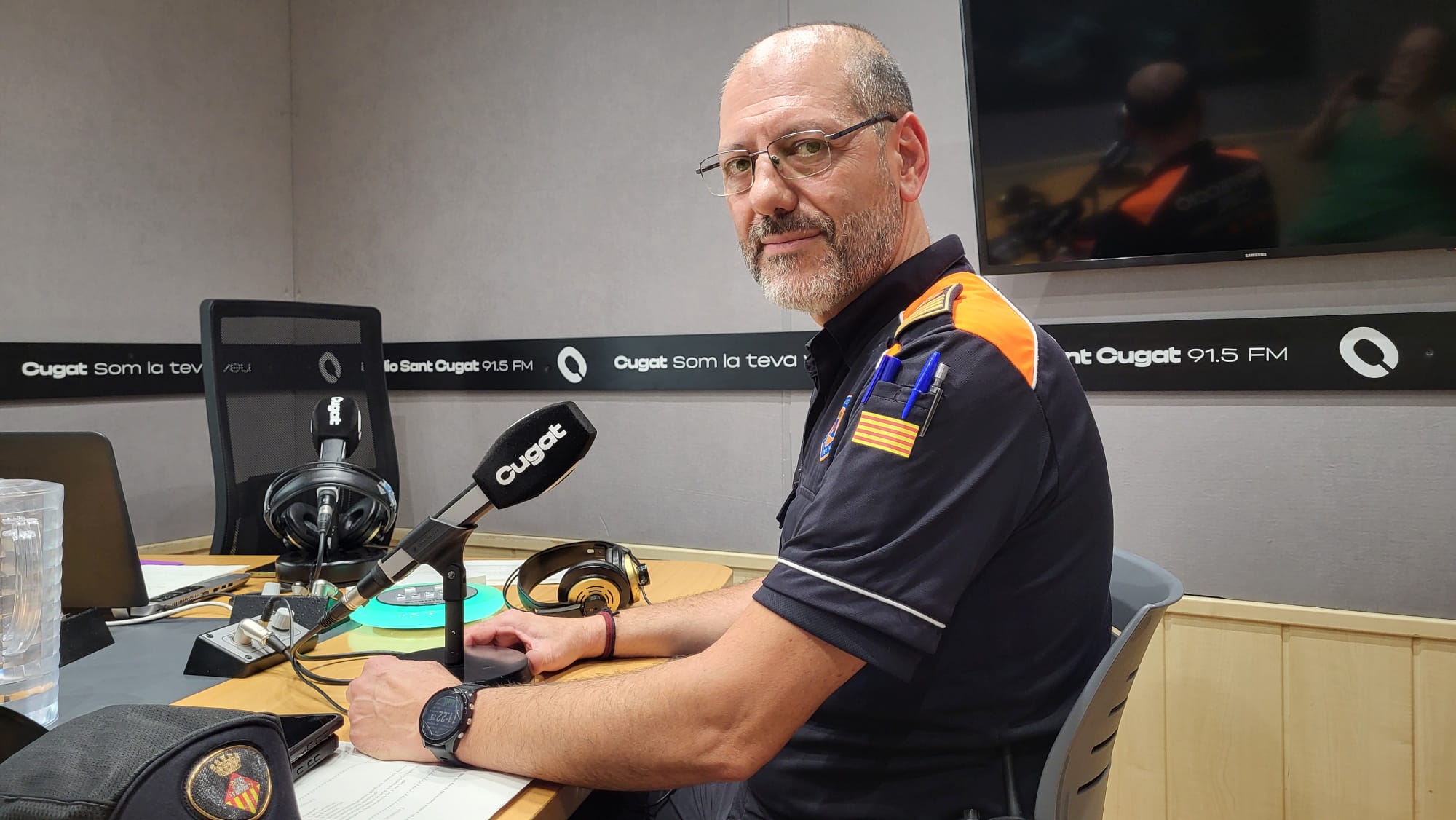 Protecció Civil tanca l'estiu amb una quarantena d'actuacions a Sant Cugat