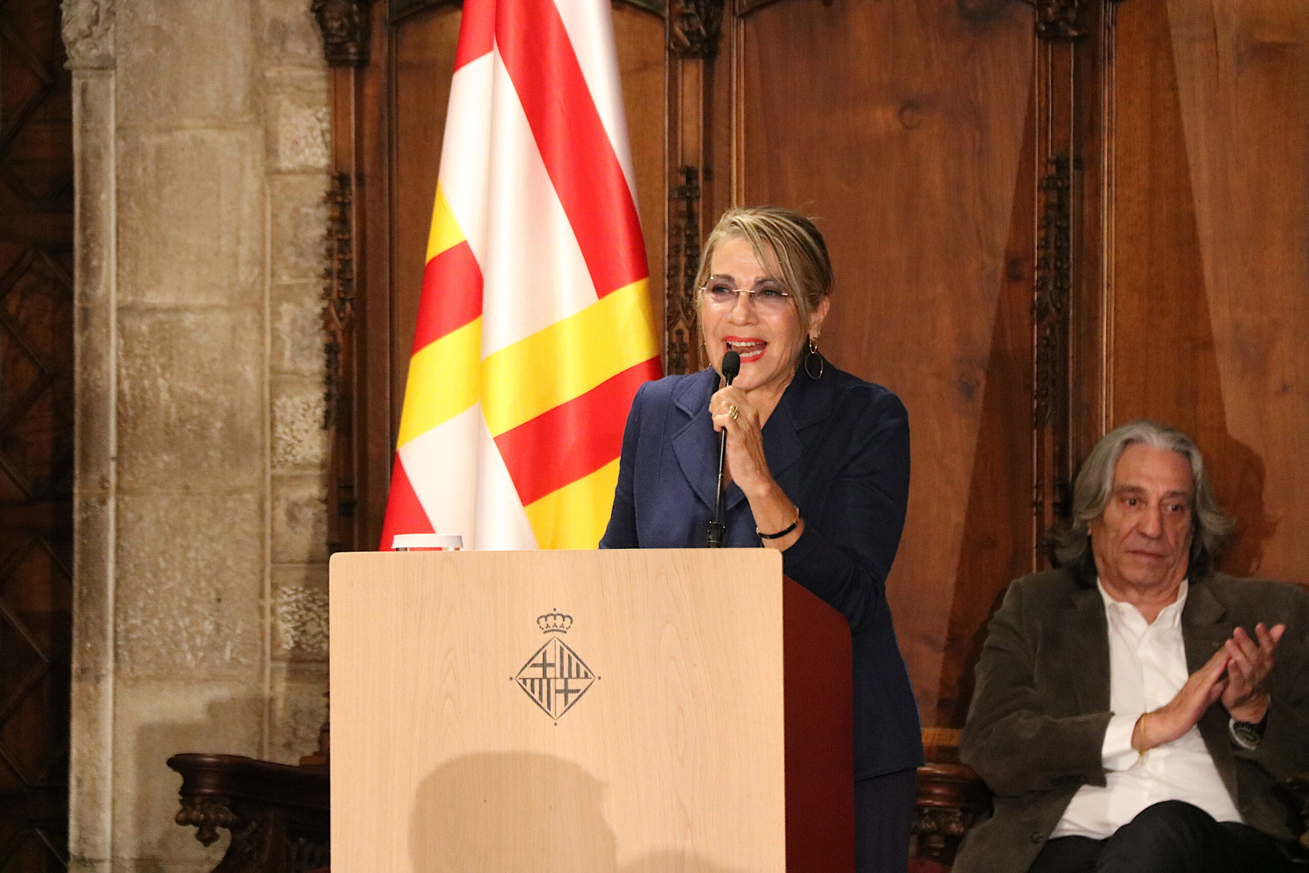 Emma Vilarasau alça la veu contra Netanyahu en el pregó de la Mercè