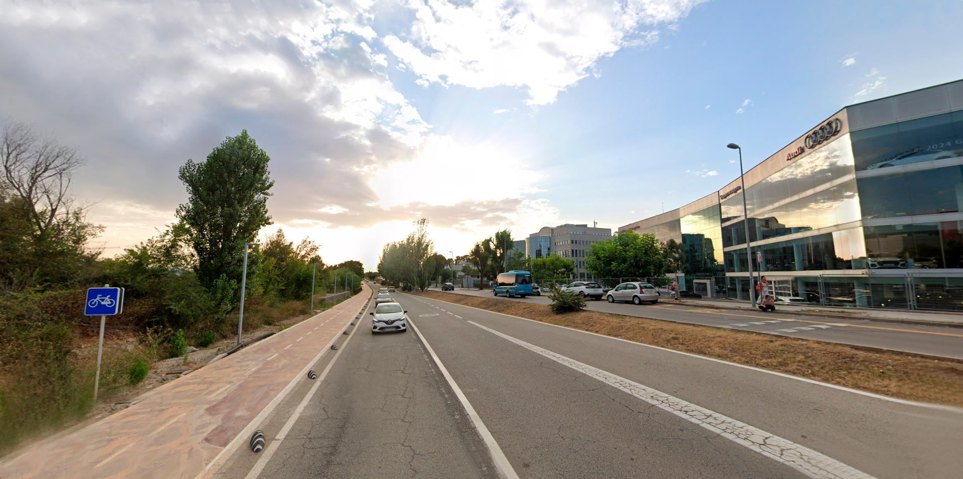 Afectacions a la carretera de Rubí per obres a la xarxa d'aigües