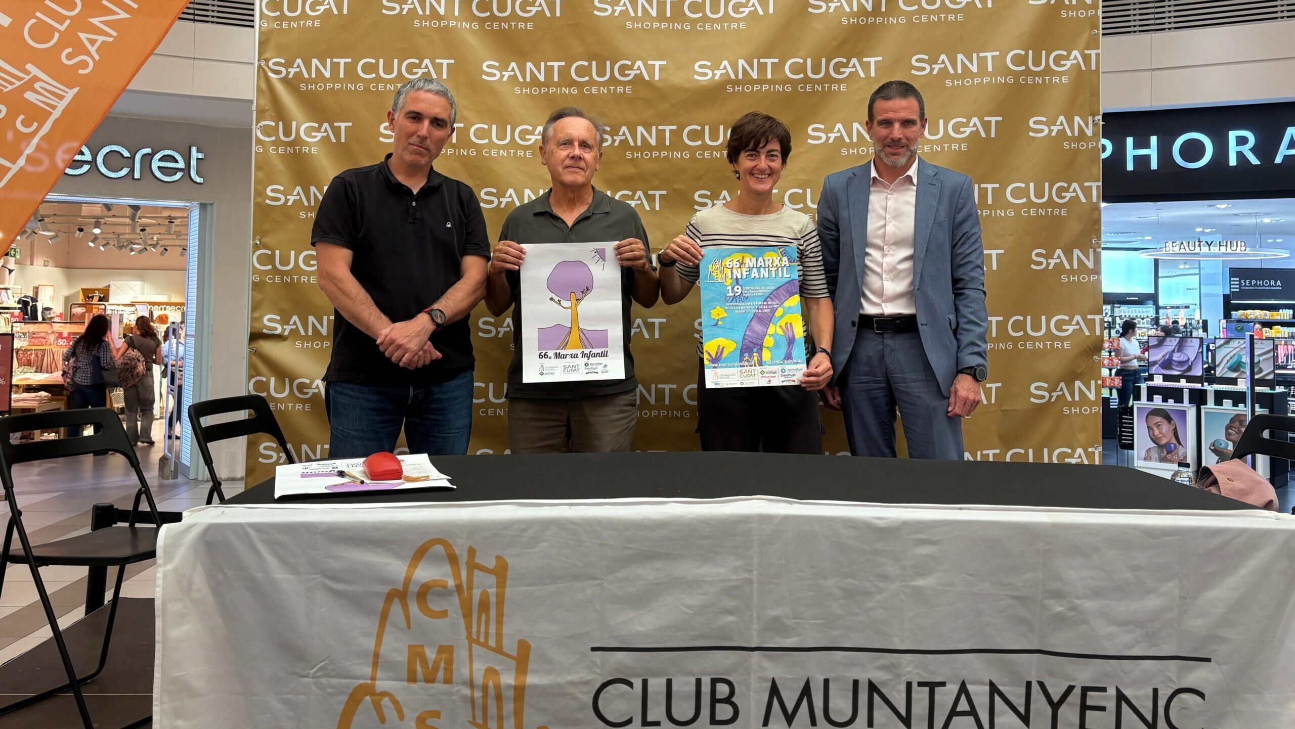 Club Muntanyenc i Ajuntament tanquen un conveni per formalitzar el suport municipal a la Marxa Infantil