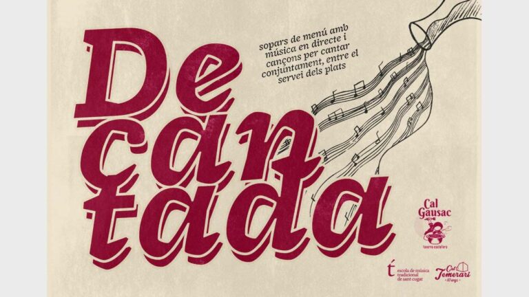 Sopars cantats 'De cantada', amb Calcetes Tradis - Imatge destacada