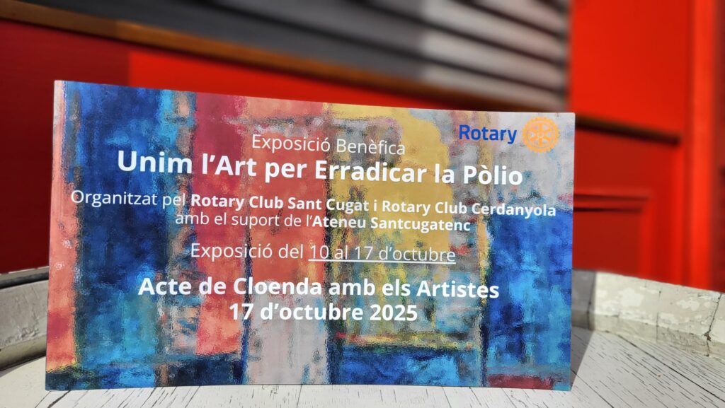 Guia del quadres de l'exposició 'Unim l'art per erradicar la pòlio'