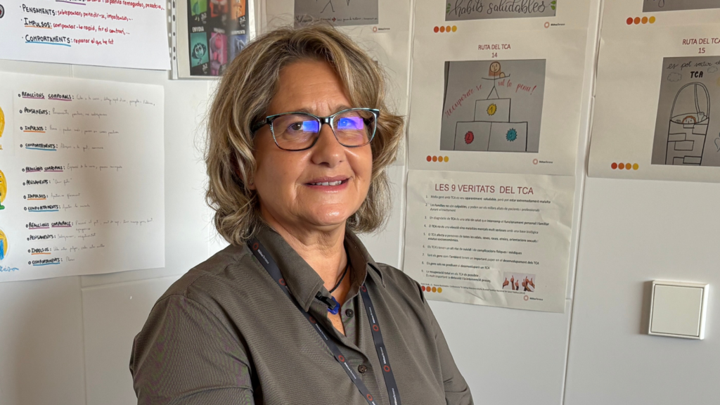 Marta Curet a la consulta del CAP de Can Mates / Foto: Cugat Mèdia