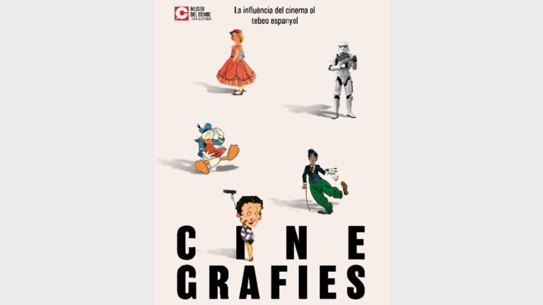 Exposició: 'Cinegrafies. La influència del cinema al còmic espanyol' - Imatge destacada