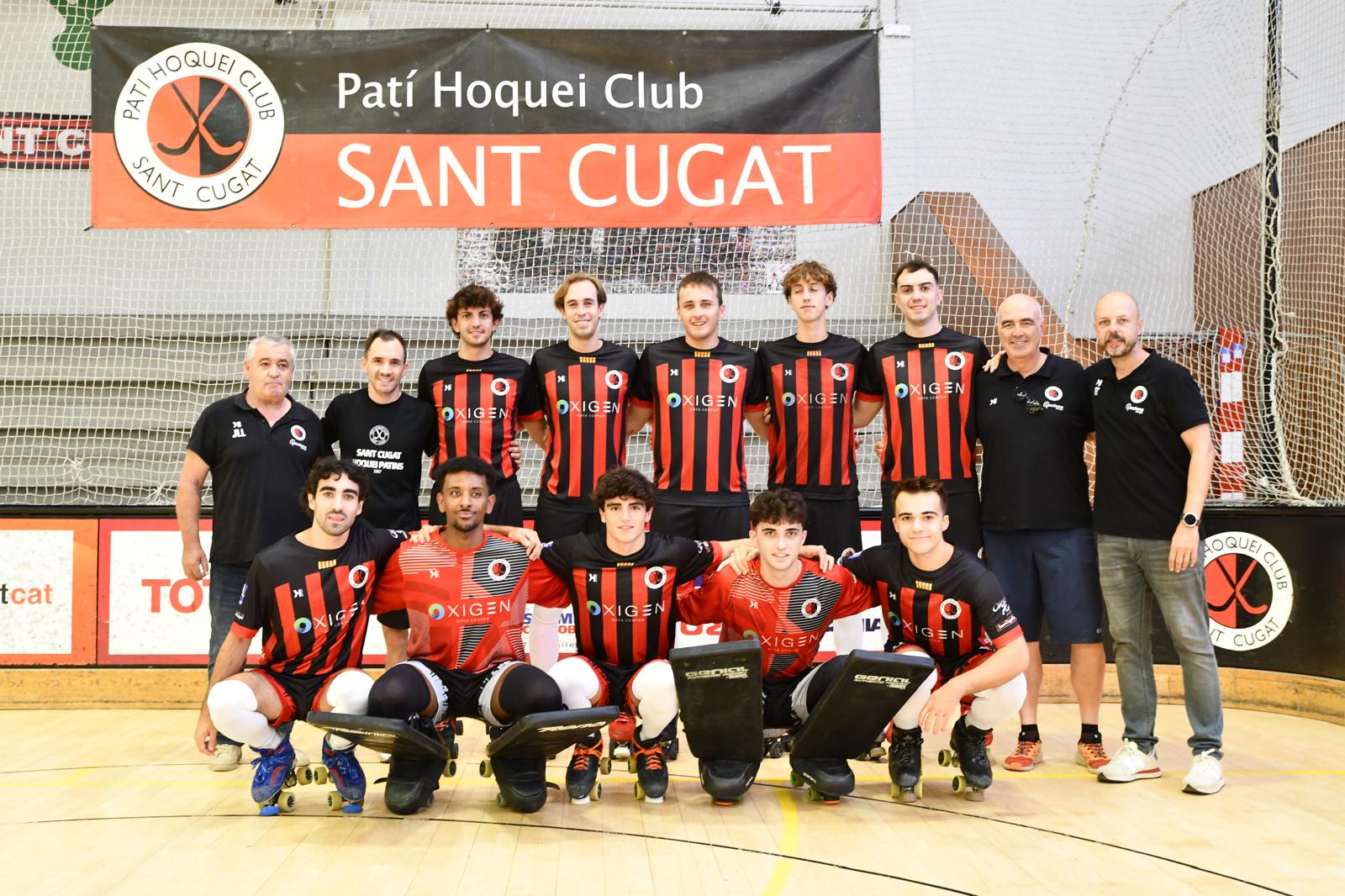 L'Oxígen Patí Hoquei masculí inicia la lliga al País Basc